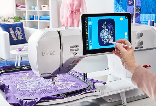 BERNINA 990: Zorg zelf voor een vleugje magie! - BERNINA